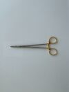 AESCULAP DuroGrip TC DEBAKEY Needle Holder DEL, SERR, 7 in BM035R