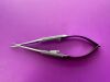 AESCULAP MA358R BARRAQUER Micro Needle Holder Round Knurled Handle CVD 5 1/4in