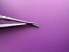 KARL STORZ E3848 Castroviejo Needle Holder 11mm Curved  Locking