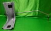 ALLEN MEDICAL  Stirrup System For Right Side Foot Gray Color.