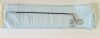 JARIT 600-140 DeBakey Forceps, Ratchet, Insulated Shaft, 5mm, 384mm