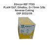 ETHICON REF 770G PLAIN GUT, Ethalloy, G-1 11mm 3/8c Reverse Cutting, (BOX OF 12), EXP 2022/05 Sutures