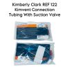 KIMBERLY-CLARK REF 122 Kimvent Connection Tubing With Suction Valve, (LOT OF 9)