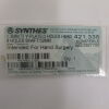 SYNTHES 421.335 1.3MM TI YPLATE 3 H HEAD 8 H SHAFT 32MM