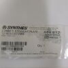 SYNTHES 449.912 2.4MM TI STRAIGHT PLATE 12 HOLES/72MM