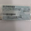 SYNTHES 441.38 TI ONE-THIRD TUBULAR PLATE WITH COLLAR 8 HOLES/97MM