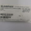 SYNTHES 02.205.285 5.0MM CANNULATED CONICAL SCREW 85MM