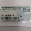 SYNTHES 204.216 3.5MM SHAFT SCREW 16MM