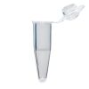 GLOBE SCIENTIFIC 0.2mL Individual PCR Tube with Dome Cap, Clear PCR-02D