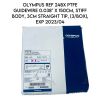OLYMPUS REF 24BX PTFE GUIDEWIRE 0.038" X 150CM, STIFF BODY, 3CM STRAIGHT TIP, (3/BOX), EXP 2023/04