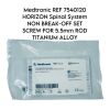 MEDTRONIC SOFAMOR DANEK REF 7540120 HORIZON Spinal System NON BREAK-OFF SET SCREW FOR 5.5mm ROD TITANIUM ALLOY