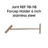 JARIT REF 118-118 Forcep Holder 6 inch stainless steel