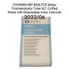 COVIDIEN REF 80XLTCD Shiley Tracheostomy Tube XLT Cuffed Distal with Disposable Inner Cannula,EXP 2022/06