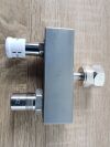 GE 322100 GE NIST ANATRIR o2 adaptor ref:322100 O2 Schrader Adaptor To Male plus Female NIST Anesthesia Machine
