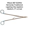 WECK REF 523111M Hemoclip Traditional Ligating Clip Appliers Medium, 11