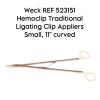 WECK REF 513151 Weck REF 523151 Hemoclip Traditional Ligating Clip Appliers Small, 11