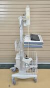 BARD SiteRite 6 Ultrasound System 9770066 W/ Transducer 9770001, 9770003 Sherlock II TLS, and Cart - 168440 Ultrasound System