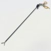 SNOWDEN-PENCER ( 90-3209 ) Diamond Jaw Bullet Nose Grasper, Double Action, Pyramid Shaped Teeth, Ratcheted, 5mm x 45cm