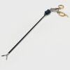 SNOWDEN-PENCER ( 90-3009 ) Diamond Jaw Fundus Grasper, Bullet Nose, Atraumatic, Ratchet, 5mm x 32cm