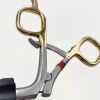 SNOWDEN-PENCER ( 90-3009 ) Diamond Jaw Fundus Grasper, Bullet Nose, Atraumatic, Ratchet, 5mm x 32cm