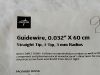 MEDLINE Guidewire, 0.032 x 60cm  GW32601   Exp.2023-09  (T43)   GW32601 Guidewire, 0.032 x 60cm