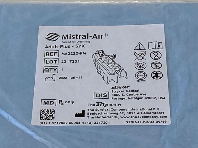 STRYKER Mistral-Air Adult Plus  MA2220-PM   (T43)   MA2220-PM Mistral-Air Full Underbody Plus