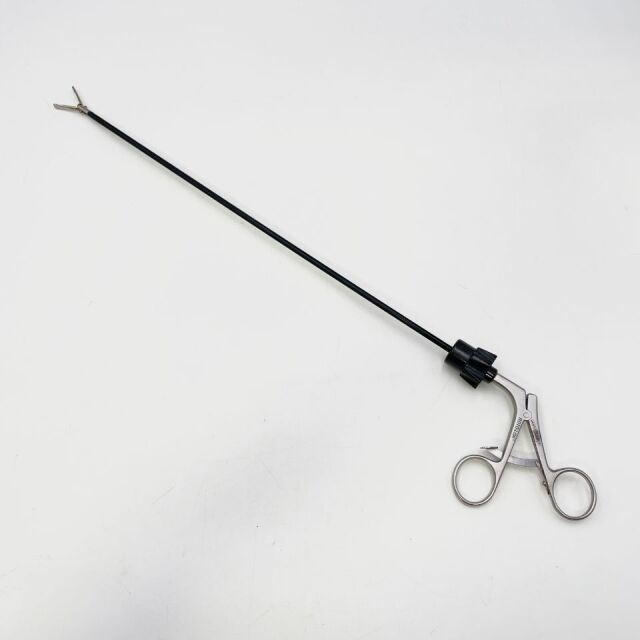 JARIT (A625-114) ROTO-LOK Laparoscopic Artau-Allis Grasping Forceps 5mmx33cm Ratchet Handle