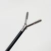 V. MUELLER LA8227 Grasping Forceps, Interlocking Serrated Fenestrated Jaws, 5mm x 37cm