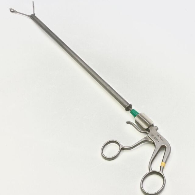 SYMMETRY ( 32-1500 ) ACCESS Duval Lung Forceps, DeBakey Teeth, 60 Degree Opening, with Pressure Lock Handle, 53mm Tip, 10mm x 32cm