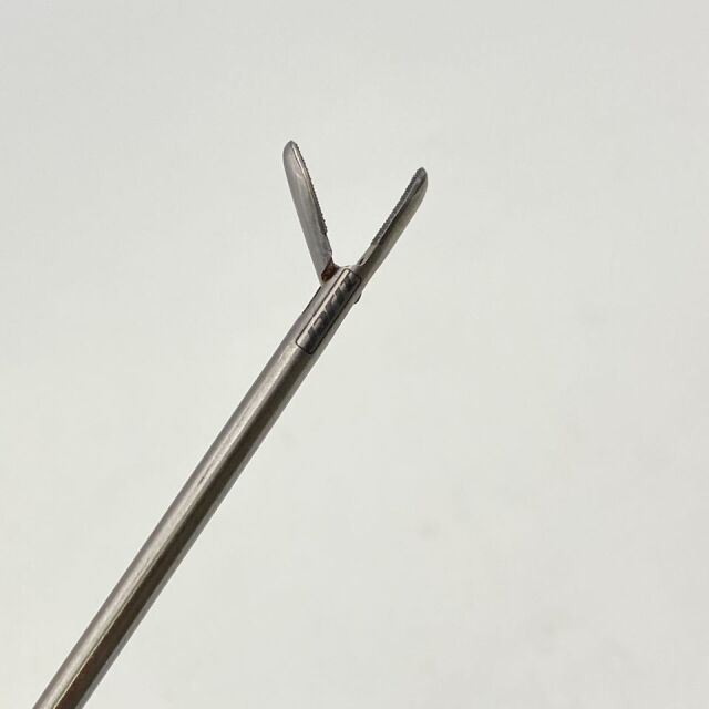 JARIT ( 630-251 ) In-Line Carb-Bite Needle Holder, Left Curve, 3.5mm x 240mm