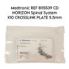 MEDTRONIC SOFAMOR DANEK REF 8115539  CD HORIZON Spinal System X1O CROSSLINK PLATE 5.5 mm