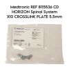 MEDTRONIC SOFAMOR DANEK REF 8115536 D HORIZON Spinal System X10 CROSSLINK PLATE 5.5mm