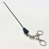 V. MUELLER ( LA8235 ) Paddle Babcock Grasper, Double Action, Fine, Straight, Serrated, Flat Paddles, 5mm x 45cm, Rotation and Ratcheted