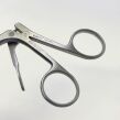 JARIT ( D625-108LL ) Dual Cup Grasping Forceps, Roto-Lok, Locking Lever, Insulated Shaft, 5mm x 338mm