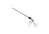 JARIT ( D625-100 ) Grasping Forceps, Roto-Lok, Double Action with Ratchet, Serrated, Insulated, 5mm, 13-1/4