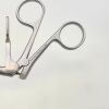 JARIT ( D625-100 ) Grasping Forceps, Roto-Lok, Double Action with Ratchet, Serrated, Insulated, 5mm, 13-1/4