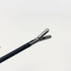 JARIT ( D625-100 ) Grasping Forceps, Roto-Lok, Double Action with Ratchet, Serrated, Insulated, 5mm, 13-1/4