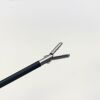 JARIT ( D625-100 ) Grasping Forceps, Roto-Lok, Double Action with Ratchet, Serrated, Insulated, 5mm, 13-1/4