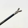 TELEFLEX ( 725485I, 720600B ) Pilling Rat Tooth Cupped Forceps, 5mm x 32cm, with Ratcheted Handle and Rotatable Shaft