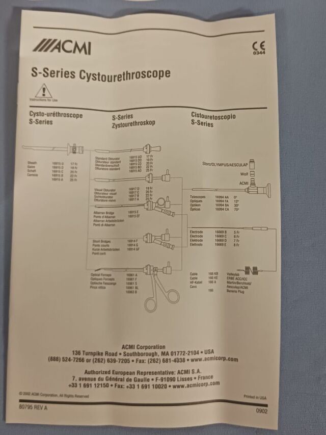 ACMI 16917A, 16917B . Scope Accessories