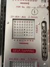 SYNTHES Mini Fragment Set - Self Tapping Mini Frag Set
