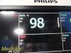 PHILIPS VS4 Sure Signs, (TEMP NBP SPO2 Print) W/ Leads & ErgoStand~ Monitor