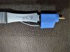 3M Codman 80-2906 Bayonet Bipolar Irrigating Forceps .25mm