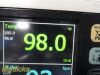 PHILIPS VS4 Sure Signs Vital , (TEMP NBP SPO2 REC) W/ Patient Leads~ Monitor