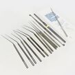 STORZ ( SZ-14 ) Surgical Set of 14 Elevators, Schuknecht Stapes Hooks, Needles, Ear Loops, and Footplate Picks