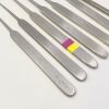V. MUELLER ( VM-7 ) Set of 7 Duckbill/Derlacki/Guilford-Wright Elevators, Schuknecht Roller Knives, and Shea Curette Surgical Instruments