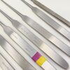 V. MUELLER ( VM-7 ) Set of 7 Duckbill/Derlacki/Guilford-Wright Elevators, Schuknecht Roller Knives, and Shea Curette Surgical Instruments