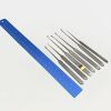 V. MUELLER ( VM-7 ) Set of 7 Duckbill/Derlacki/Guilford-Wright Elevators, Schuknecht Roller Knives, and Shea Curette Surgical Instruments