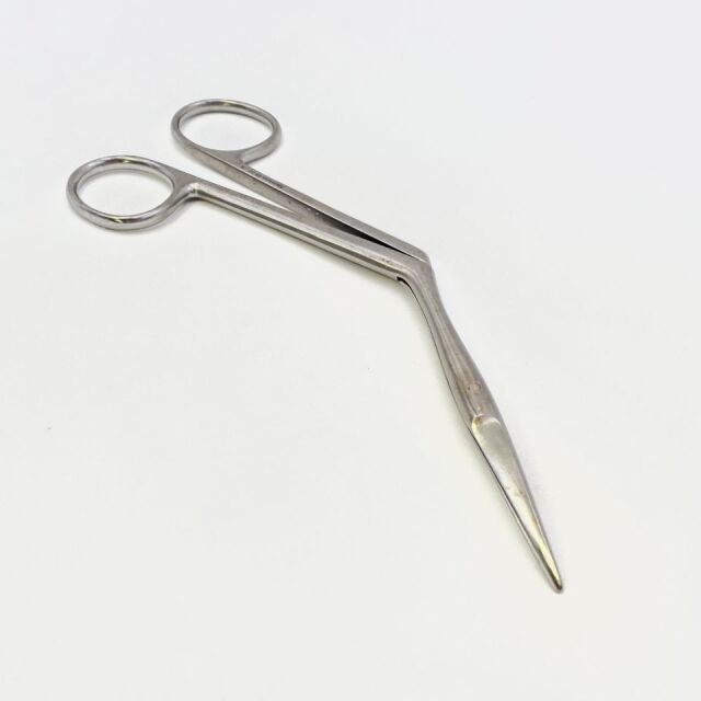 GYRUS ACMI ( 326101 ) HEYMANN Nasal Scissors, Smooth Blades, Standard Model, Curved Right