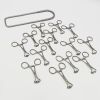 MUELLER SU2935 V. Towel Forceps 4 Inch Length Surgical Grade Stainless Steel Curved